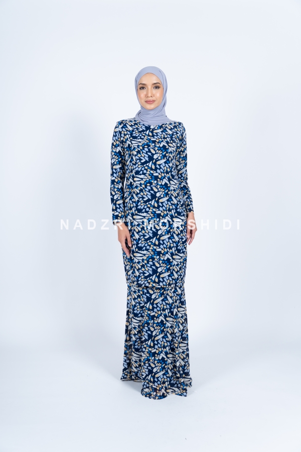 KURUNG TIARA - DARK BLUE